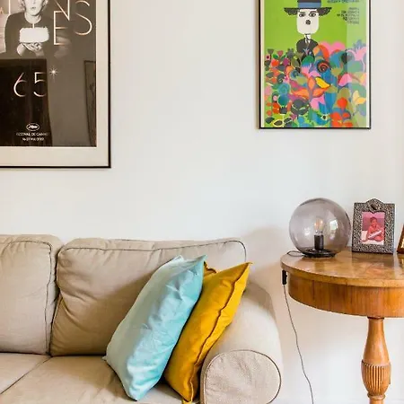 דירה Chez Fratellini, Deluxe Flat With Garden & Parking