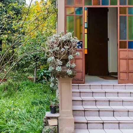 דירה Chez Fratellini, Deluxe Flat With Garden & Parking *
